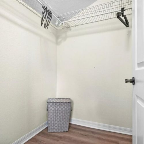 Walk-in closet